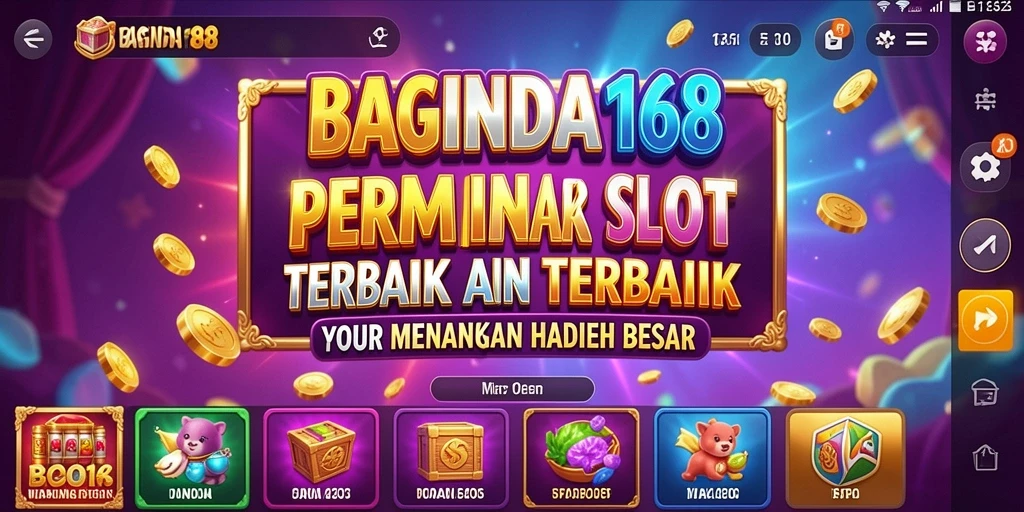Gameplay menarik dalam BAGINDA168 yang menghadirkan keseruan Slot.